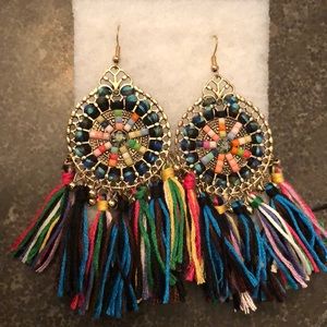 Large Dreamcatcher earrings